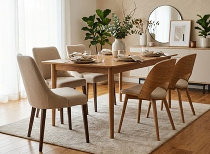 Comedor con sillas de comedor (Easymueble com)