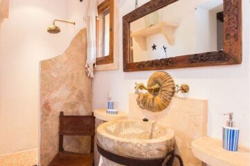 Instalar un lavabo de piedra en tu baño
