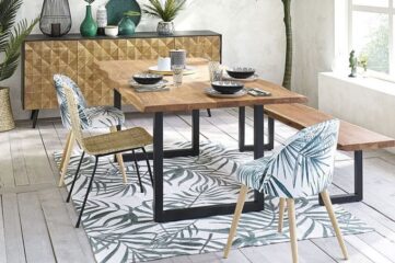 Cómo elegir la mesa de comedor adecuada