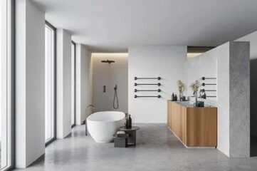 Microcemento en tu baño para darle un toque elegante