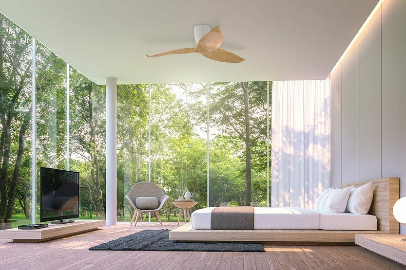 En este momento estás viendo Cómo un ventilador de techo puede decorar tu hogar